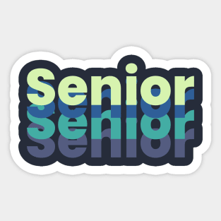 Senior Pride Sticker